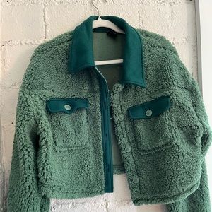 PacSun Button-Up Teddy Coat